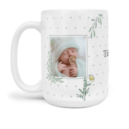Fotohrnček klasický veľký - Meadow baby